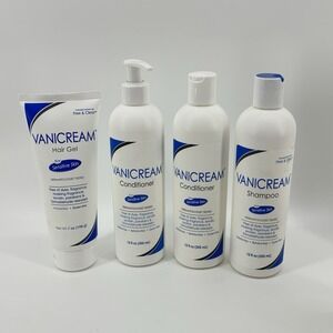 Lot of 5 Vanicream Free & Clear 12 oz - 1‎ Shampoo - 2 Conditioner - 1 Hair Gel